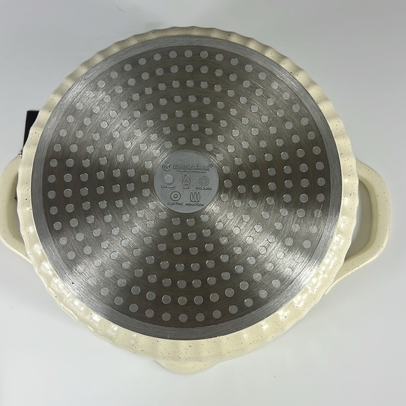 Masterclass Premium Cookware Collection Cream 9.5" 4.6 qt Casserole Pan Pot New - Picture 9 of 10